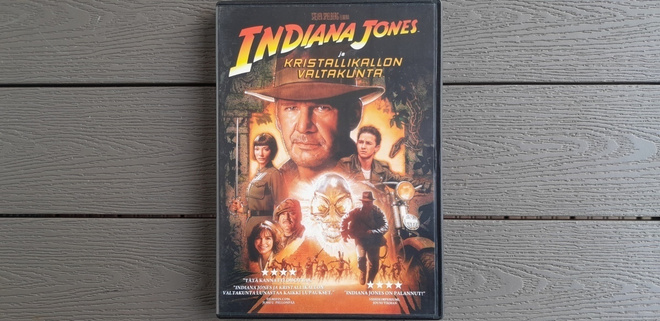 DVD: Indiana Jones ja Kristallikallon Valtakunta (2008)