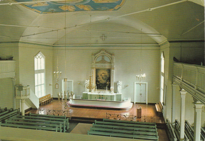 KIRKKOKORTTI - URJALAN KIRKKO - SISÄKUVA - 1