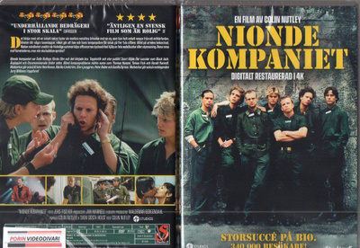 nionde kompaniet (58 458) UUSI -SV- DVD 1987 ruotsi, audi