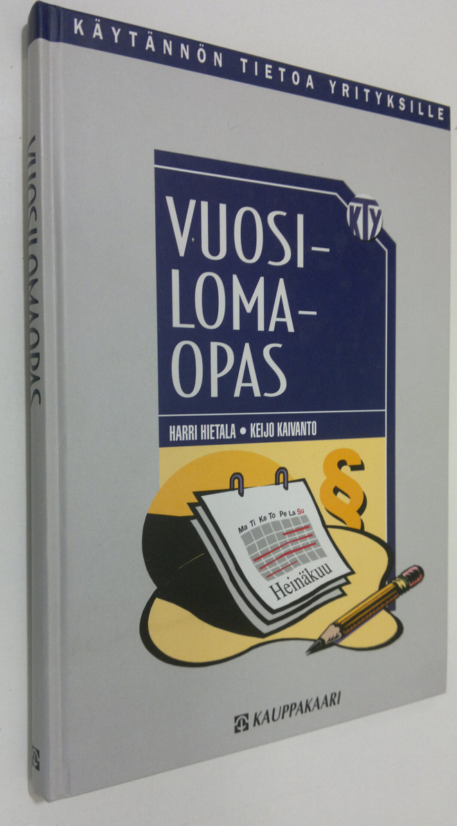 Harri Hietala : Vuosilomaopas