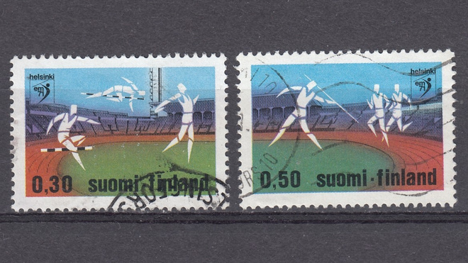 1971 Lape 693-694 Yleisurheilun EM-kilpailut
