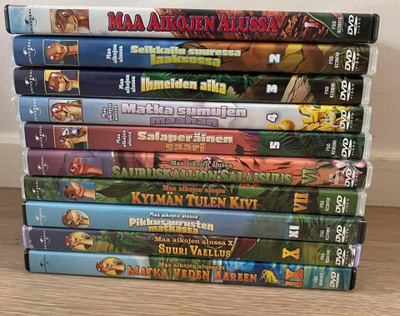 maa aikojen alussa dvdt (10kpl)