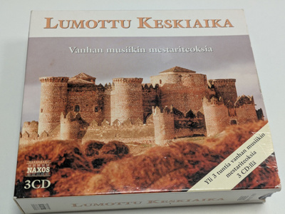 Lumottu Keskiaika (3CD) VG+++ Vanhan Musiikin Mestariteoksia