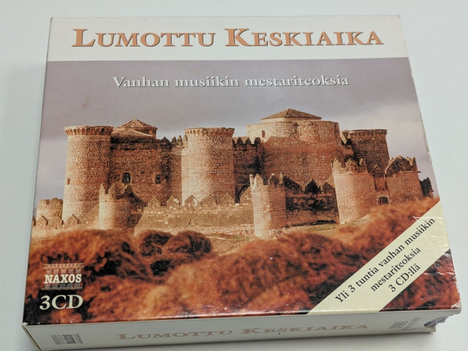 Lumottu Keskiaika (3CD) VG+++ Vanhan Musiikin Mestariteoksia