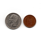 Venezuela 1 bolivar 1967 ja 5 centimos 1976 - pikkukuva 2