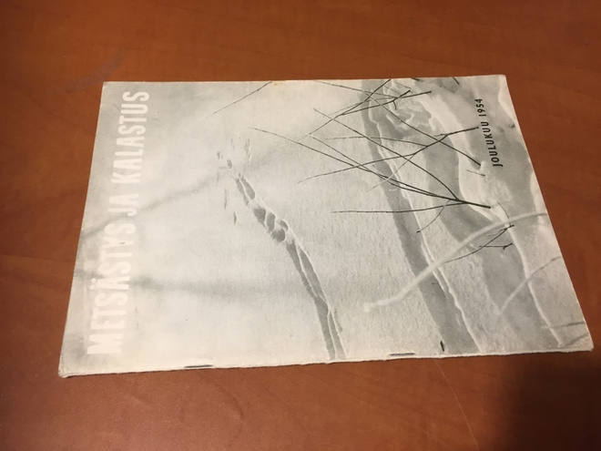 METSÄSTYS JA KALASTUS 12/1954 HYVÄ