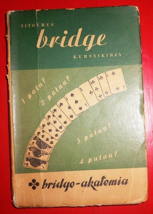 E. Jannersten : Sitoumusbridge kurssikirja  1047 1.p