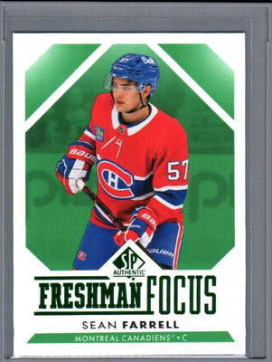 2023-24 SP Authentic - Freshman Focus - Green - 1,50 €/kpl