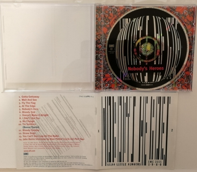 Stiff Little Fingers: Nobody's Heroes CD