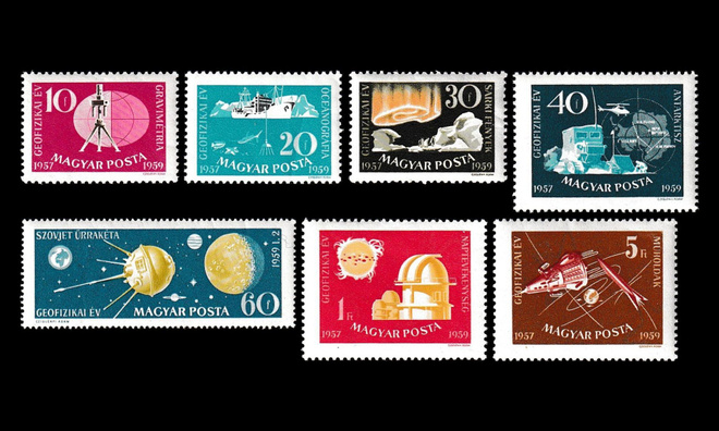 Unkari 1571-7 ** Geofysikaalinen vuosi (1959)