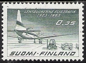 1963 Convair Metropolitan 0,35 mk leimattu LaPe 579