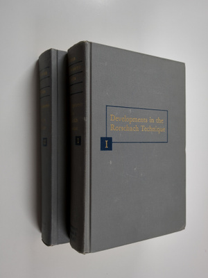 Bruno Klopfer : Developments in the Rorschach Technique 1...