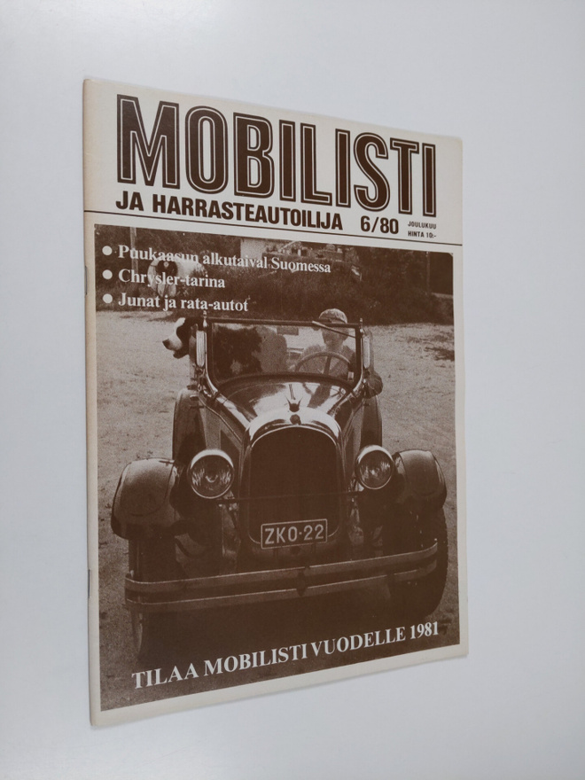 Kai L. Bremer : Mobilisti ja harrasteautoilija 6/1980