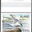 Åland 2000 Lintuja 1,80 mk välilöpari numero ** LaPe 168 - pikkukuva 1