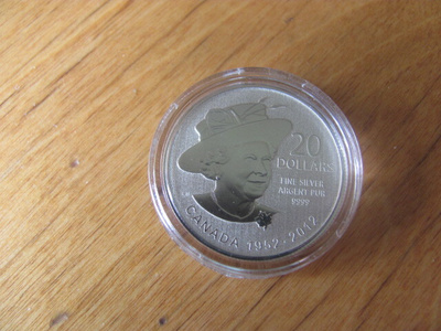 CANADA 20 HOPEADOLLARI.