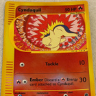 Pokémon Cyndaquil 105/165 Reverse Holo Expedition e-Reader - pikkukuva 1