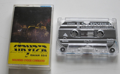 STRYPER Soldiers Under Command 1985 C-KASETTI