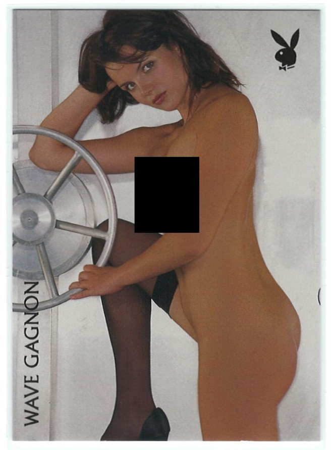 2005 Playboy Lingerie 100th Issue #42 Wave Gagnon
