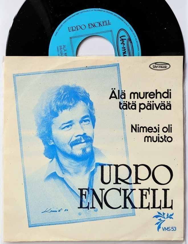 URPO ENCKELL: Älä Murehdi Tätä Päivää  – 7” single 1986 + KK