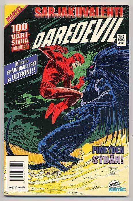 Sarjakuvalehti 8/1992 Daredevil