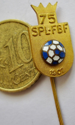VANHA Merkki SPL FBF 1907 75 v Palloliitto Jalkapallo