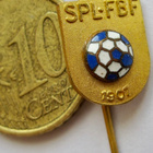 VANHA Merkki SPL FBF 1907 75 v Palloliitto Jalkapallo - pikkukuva 1