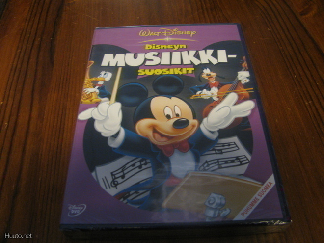 Disneyn Musiikkisuosikit (DVD) *uusi*
