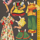 Paperinukke Britt-Louise 1950-luku - pikkukuva 2