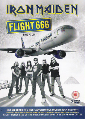 Iron Maiden - Flight 666 The Film (2DVD) NEAR MINT!!