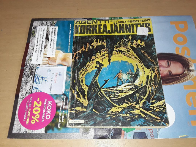 Agentti Korkeajännitys 1980 02: Viikinkien verta