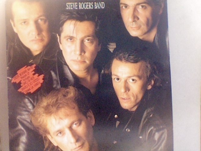 STEVE ROGERS BAND :: FIRST LP :: VINYYLI 1989 ORIGINAL ITALY