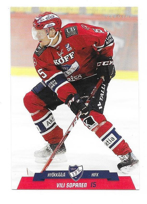 2017-18 CardSet #185 Vili Sopanen HIFK