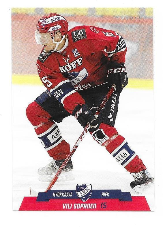 2017-18 CardSet #185 Vili Sopanen HIFK