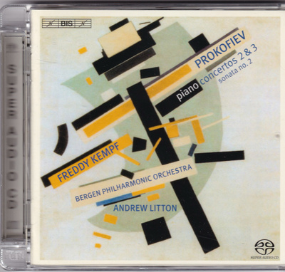 Prokofiev - Pianokonsertot 2 ja 3 - BIS CD/SACD