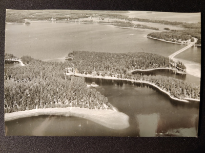 VANHA Postikortti Punkaharju 1964 Alkup.Mallikappale