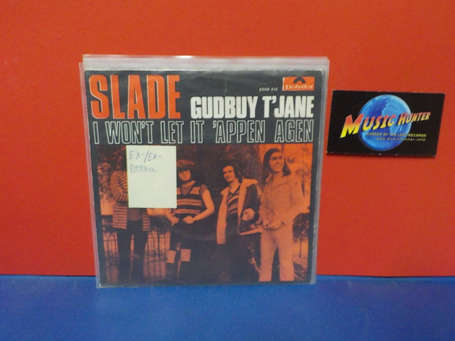SLADE - GUDBUY T JANE EX-/EX- BELGIA 7"