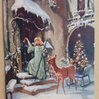 Enkeli soittaa kelloa, kauris tuo joulukuusen, p. 1914 - pikkukuva 1