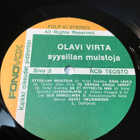 Olavi Virta - Syysillan muistoja LP - pikkukuva 3