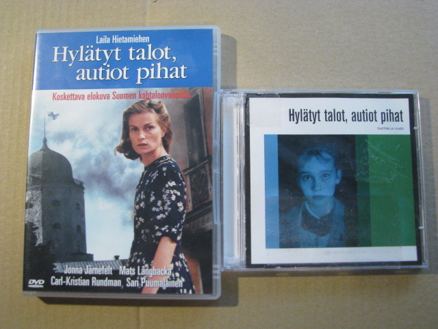 HYLÄTYT TALOT, AUTIOT PIHAT (dvd + cd) ( Laila Hietamies )