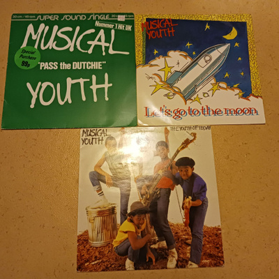 Musical Youth lp + 2 x 12" Reggae, Reggae-pop, Disco