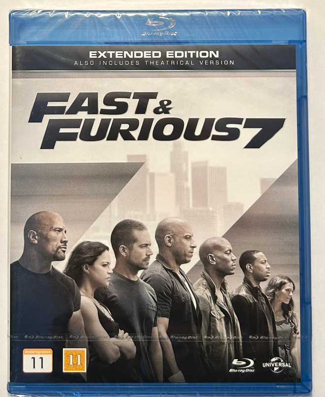 FAST & FURIOUS 7 - Blu-ray