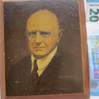 VANHA Taulu Jean Sibelius 1943 Puuta - pikkukuva 1