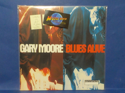 GARY MOORE - BLUES ALIVE M-/EX+ UK&EU -93 2LP