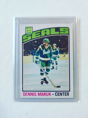 76-77 Topps - Dennis Maruk RC