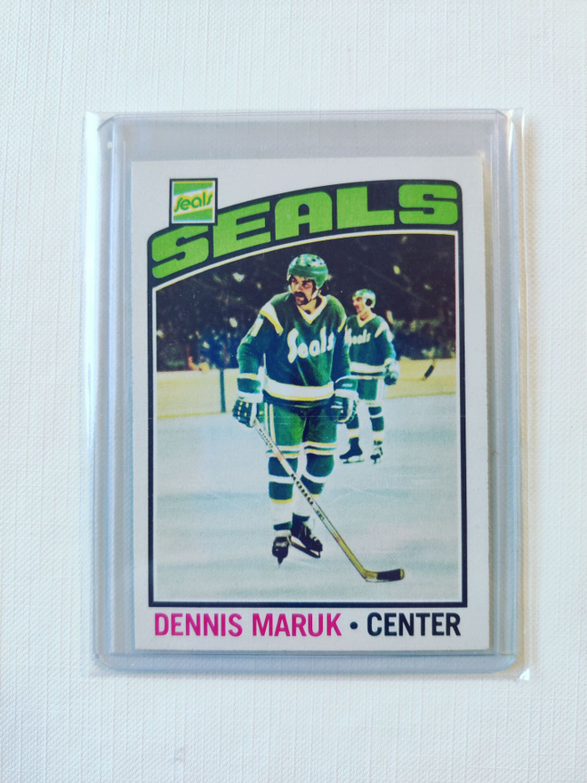 76-77 Topps - Dennis Maruk RC