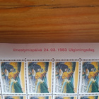 Pohjola 1983 1,20mk Kullanhuuhdonta Postimerkkiarkki - pikkukuva 2