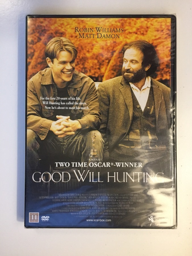 Good Will Hunting (DVD) Robin Williams, Matt Damon (UUSI!)