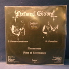 NOCTURNAL GRAVES - NECROMANCER M-/M- GER 2006 7" - pikkukuva 2