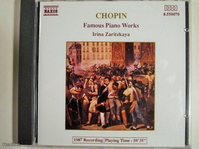 Frédéric Chopin : Kuuluisia pianoteoksia - CD
