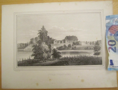 VANHA Gravyyri Knutson Iitti 1840-l von Adler Dietze